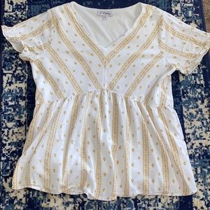 Polagram Boutique Peplum Top